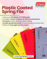 Special Flat Spine - Spring File Cobra (Suitable for A4 and Legal size paper)